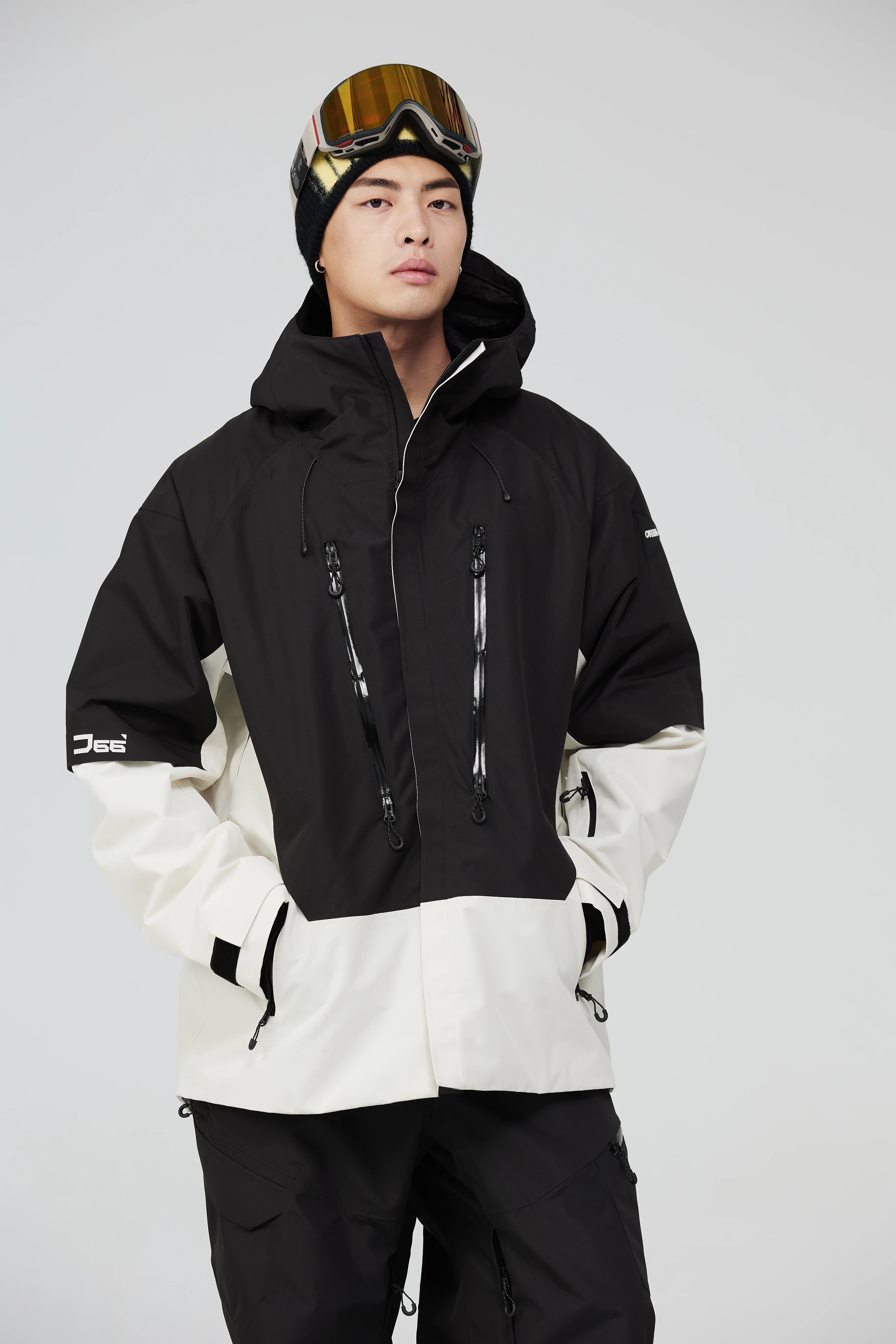 Brick Unisex Snowboard Jacket - Image 7