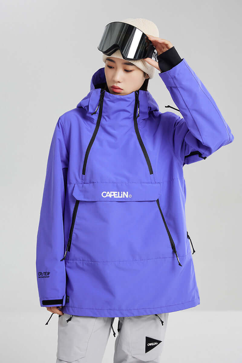Luna Women's Pullover Snowboard Jacket - Image 10
