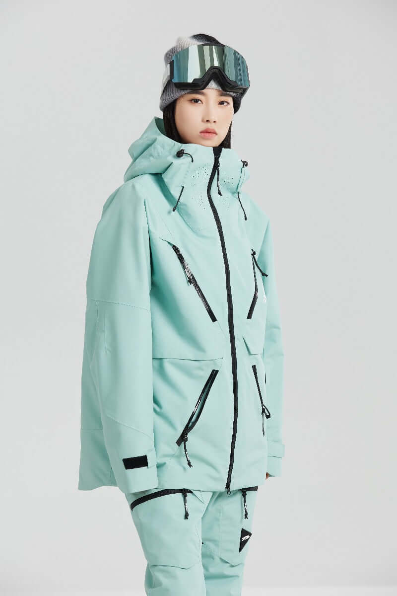 Space Unisex Snowboard Jacket - Image 7