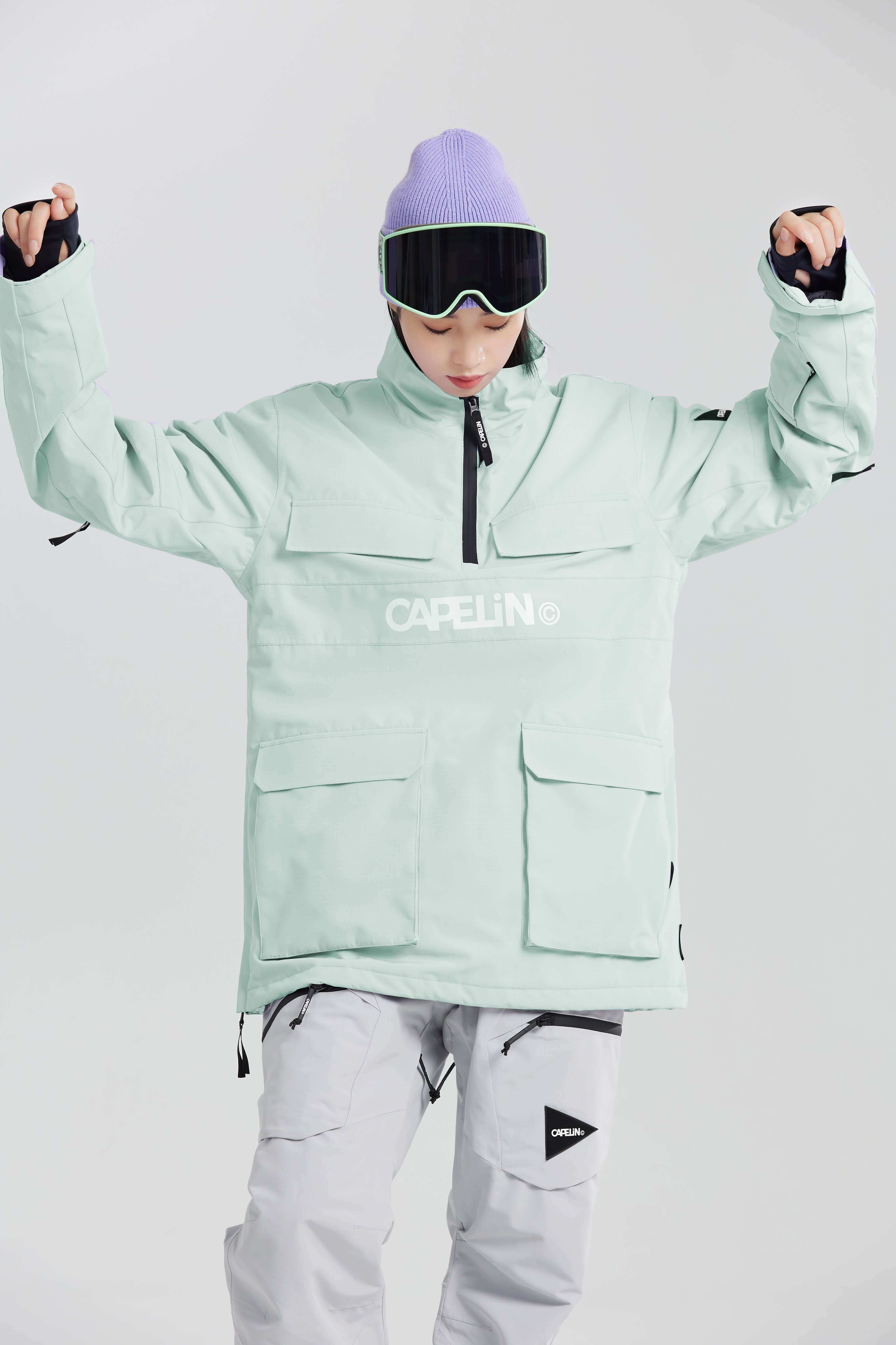 Yenna Women's Pullover Snowboard Jacket - Image 10